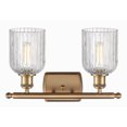 thumbnail image 2 of Innovations Lighting - Bridal Veil - 2 Light Bath Vanity In Art Deco Style-10, 2 of 7