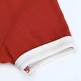 thumbnail image 5 of GYRATEDREAM Baby Boys Girls Solid Color Tracksuit Outfits Ribbed Knit Short Sleeve Tops T-shirt + Elastic Waistband Shorts Infant Toddler 2-Piece Set for 6 Months-4 Years, 5 of 8
