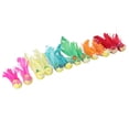 thumbnail image 4 of Lishi Artificial Bird Decor Set - 12pcs Simulation Birds with Clips for Home Garden, 4 of 20