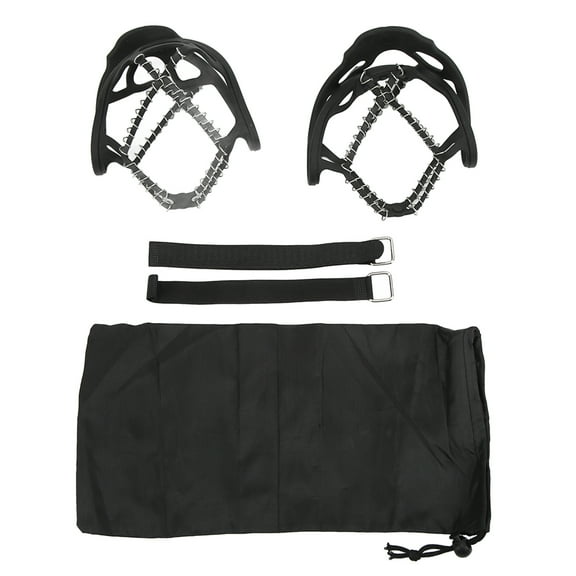 Sarapandan 1 Pair Spring Ice Crampon Shoe Covers Anti Slip Walk Traction Cleats for Walking On Snow Ice Sarapandan