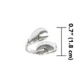 thumbnail image 2 of Lobster Claw Wrap Ring 925 Sterling Silver Fine Ocean Beach Sea Life Jewelry, 2 of 3