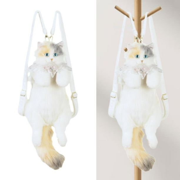 Mochila de peluche perfecl forma de gato 70 cm 120 cm