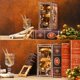 thumbnail image 4 of Kit Book Nook MiniCity para el Día del Pintor al Anochecer con luz LED, 4 of 7