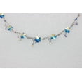 thumbnail image 3 of Faship Gorgeous AB Premium Rhinestone Crystal Floral Necklace Earrings Set, 3 of 5