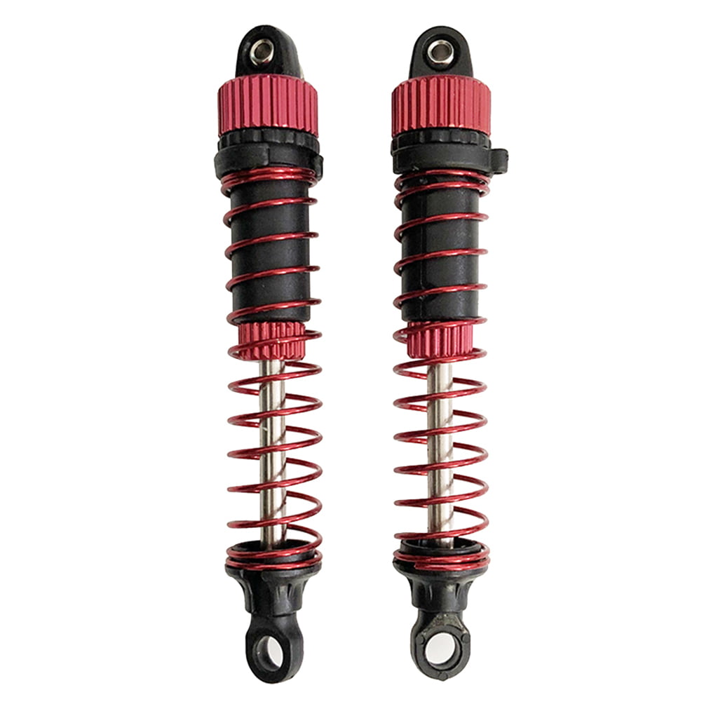 dailymall 4Pcs RC Metal Shock Absorber Upgrade Parts for 1/10 Scale RC XINLEHONG 9125 4WD Car 