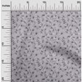thumbnail image 2 of oneOone Polyester Spandex Gray Fabric Abstract Floral Craft Projects Decor Fabric Printed By The Yard 56 Inch Wide-1ra, 2 of 5