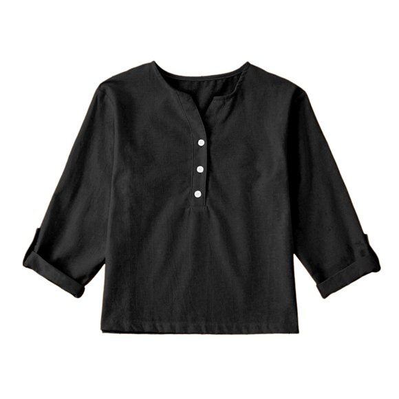 Chandail à Capuchon pour Enfants, Chandail en Molleton à Manches Longues avec Poche Kangourou, Coupe Courte, pour Garçons et Filles de 5 à 14 Ans