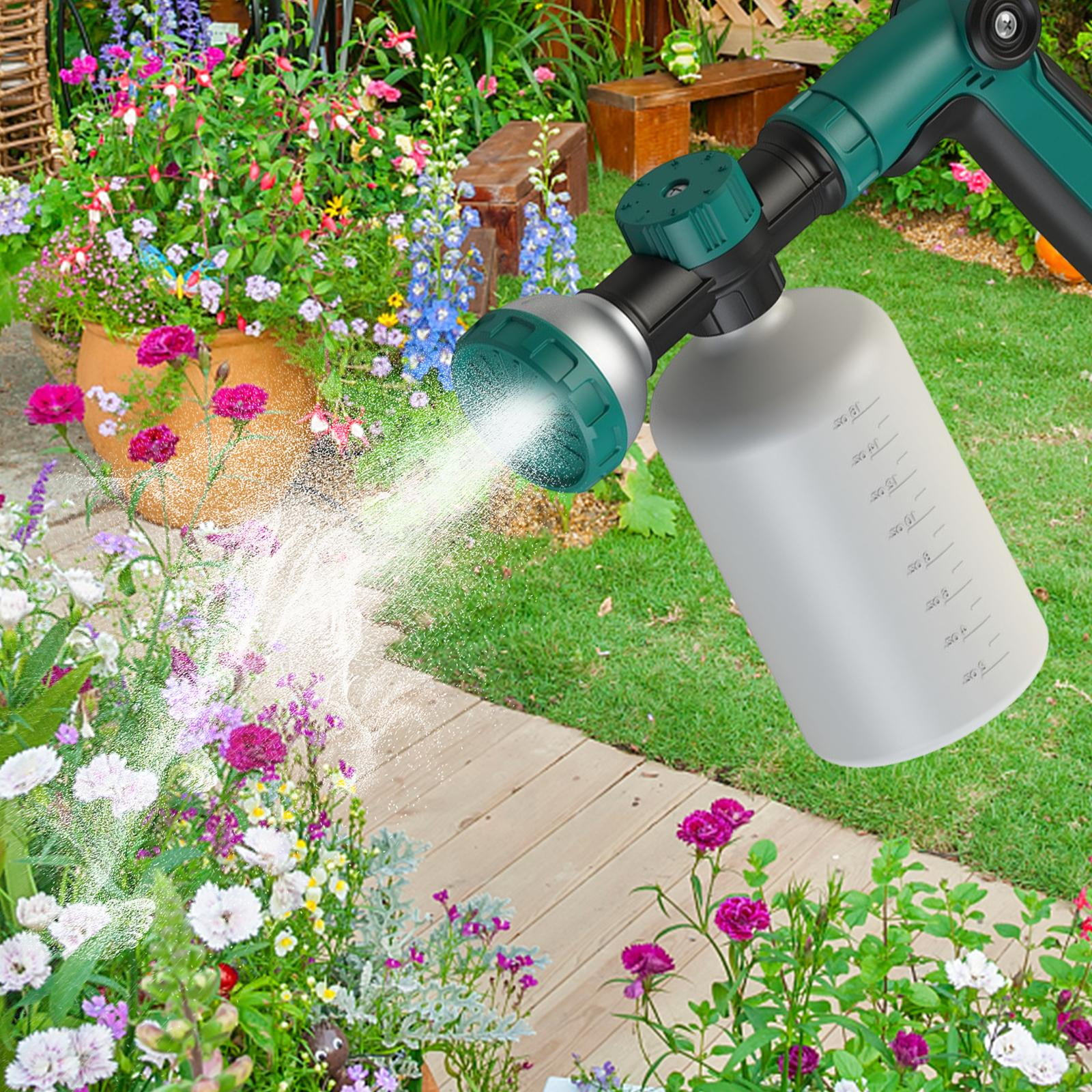 koolsoo Foam Sprayer Manual Tool Hand Pressure Pump Sprayer Water Sprayer for Shower,Car Washer, Watering
