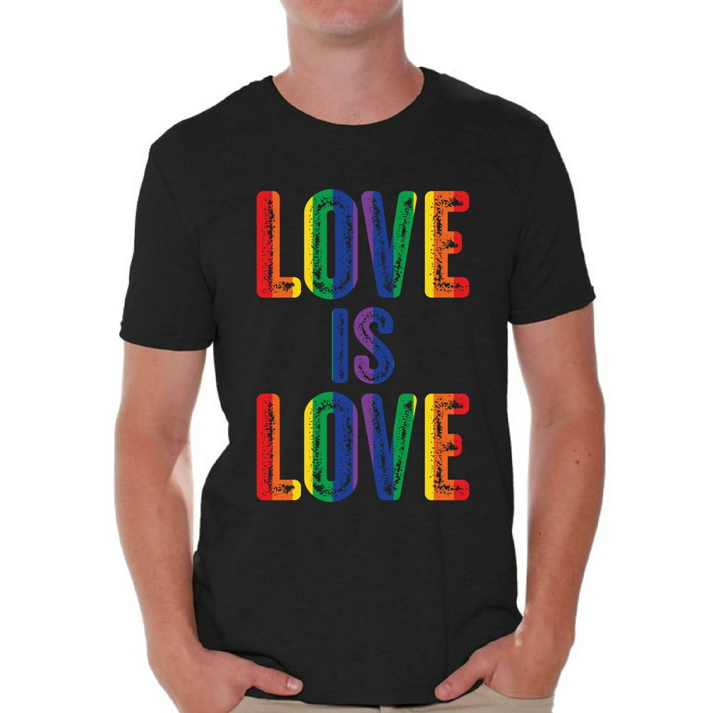 Awkward Styles - Awkward Styles Love is Love Shirts for Men Gay Shirt ...