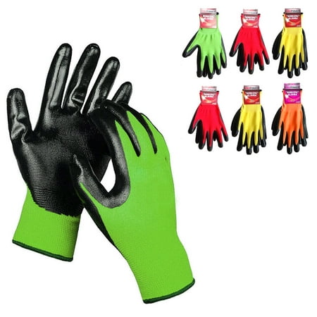 6 Pairs Tactical Work Gloves Mechanics Safety Construction Engineering One