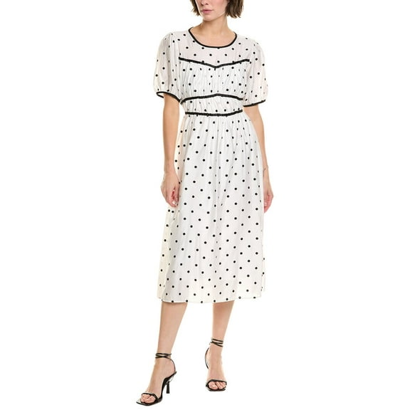 To My Lovers womens Midi Dress, l, White