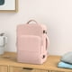 thumbnail image 2 of Mochila de viaje Sinaliy Carry on impermeable para portátil de 17,3", rosa, 2 of 9