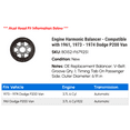 thumbnail image 2 of Engine Harmonic Balancer - Compatible with 1961, 1973 - 1974 Dodge P200 Van, 2 of 2