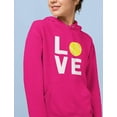 thumbnail image 3 of Tstars Women's Tennis Love Sweatshirt - Sporty Graphic Hoodie for Tennis Fans - Perfect Birthday Gift Idea for Tennis Players - Casual Women's Hoodie for Tennis Enthusiasts, 3 of 6