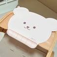 thumbnail image 6 of Cute Bear Shape Silicone Gel Placemat Heat Resistant Non-toxic Table Mat Waterproof Baby Chair Newborn Infant Meal Dinning Pad (Khaki), 6 of 7
