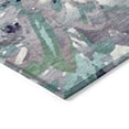 thumbnail image 3 of Addison Rugs Chantille Indoor/Outdoor Transitional Floral Lavender Machine Washable Rectangle Rug, 8' x 10', 3 of 8