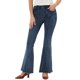 thumbnail image 1 of INSPIRE CHIC Pantalones Largos Vintage para Mujeres Clásicos de Cintura Alta, Jeans de Campana Azules M, 1 of 7