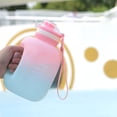 thumbnail image 6 of 1200ml Water Bottle Large Gallon Water Jug with Handle - Wide Mouth Drinking Hole BPA Free Perfect for Outdoor Sports, Gym, Camping, 6 of 6