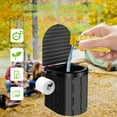 thumbnail image 4 of Portable Camping Toilet Kit with Pop-Up Privacy Tent, Washable Outdoor Shower and Changing Room, Includes Toilet Bags and Poo Gel, 4 of 6