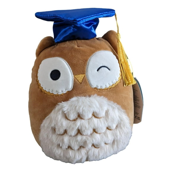 Squishmallows Graduation Class Squad Plush - Official Kellytoy Plush Stuffed Toy- Great Gift for Kids (8"" Arella The Owl)