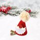 thumbnail image 5 of Christmas Cabello Clips para Mujeres Girls Navidad Santa Sombrero Holiday Sequin Peluquería Peluquería Festiva cabellero Barrettes Partido Gifts blanco Yinane Pinzas de cabello, 5 of 7