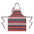 thumbnail image 2 of Red and Blue Christmas Knitted Apron-Garden Aprons for Women with Pockets-Cotton Linen Waterproof Kitchen Cooking Gardening Aprons Adjustable for Kitchen,Cooking,BBQ and Salon 32"x27", 2 of 7
