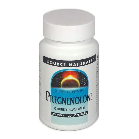 Source Naturals Pregnenolone 25 mg Cherry - 120 Lozenge