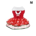thumbnail image 4 of Methold Ropa para perros, vestido de Navidad, suministros para mascotas, gran resistencia, mano de obra fina, verde, bonito, transpirable, para Ropa para mascotas Rojo/M Methold PT004236-02, 4 of 6