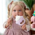 thumbnail image 1 of Muñeca Reborn Babeside, realista, 50 cm, cuerpo suave, niña de 3 años o más, 1 of 7