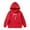 Red, variant on WOYY Toddler Girls Hoodie Bow Printed Loose Hooded Sweatshirt Pullover Top, Sizes 3-4T