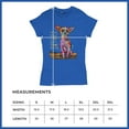 thumbnail image 5 of Tee Hunt in My Mind I'm Six Foot Five T-Shirt Dean Russo Chihuahua Women's T-Shirt Tee, Blue, Large, 5 of 5