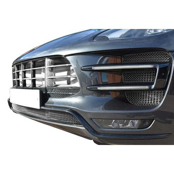 Porsche Macan Turbo - Front Grill Set - Silver finish