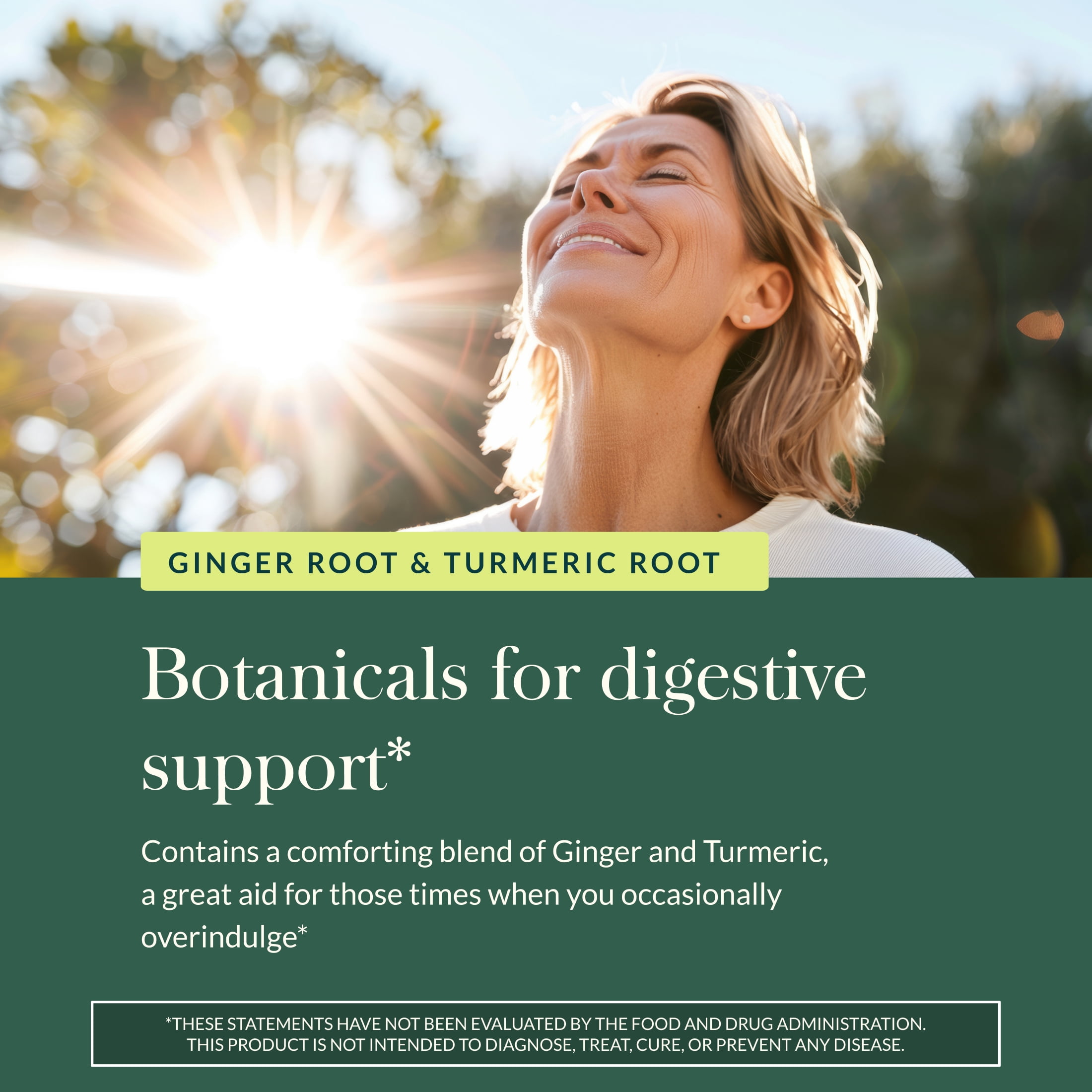 Gaia Herbs Ginger Supreme - Supports Healthy Digestion & Relieves Occasional Nausea* - With Organic Ginger Root & Turmeric Root - 60 Vegan Liquid Phyto-Caps (60 Servings)
