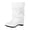 White, variant on Ankle Boots With Bow Detail Wedge Heel For Women Casual Wear Winter Season Size 5.5 Us Foot Length 9.06 Inches Pu Synthetic Upper Faux Fur Lining