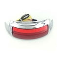 thumbnail image 4 of HTT-MOTOR Motorcycle Red Rear Fender Tip Light With Brake light Turn signal For Harley Davidson 2009-later FLHTC FLHTCU FLHTCUL FLHTK FLHTKL /2016-later FLTRU, 4 of 6