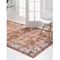 thumbnail image 3 of Rugs.com Eden Collection Rug – 4' x 6' Terracotta Medium Rug Perfect For Entryways, Kitchens, Breakfast Nooks, Accent Pieces, 3 of 9