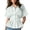Green, variant on Women's Peplum Striped Shirts Lightweight Thin Collared Button Down Blouses Dressy Casual Batwing Short Sleeve Pleated Waist Tops XL