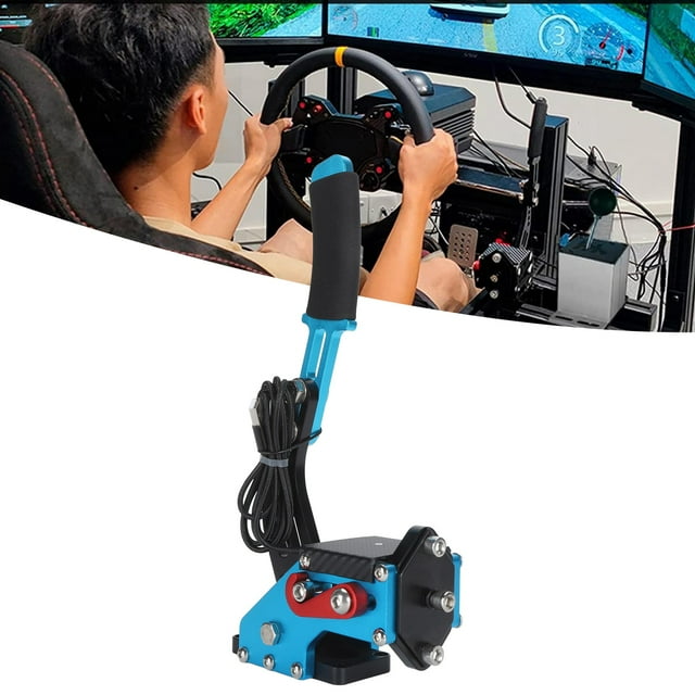 PC Racing Game USB Handbrake, 16 Bit USB Handbrake for Racing Game, for G920 G923 G27 G25 G29 T500 T300 Simulate Linear Handbrake, Handbrake Simulated Racing Games