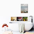 thumbnail image 6 of Abstract Beach Picture Wall Art seabeach with sail Artwork Painting for Bedroom Modern Artwork Painting Bedroom Home Decoration (12x16 Panel), 6 of 7