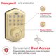 thumbnail image 5 of Cerradura electrónica inteligente Honeywell para puerta de entrada sin llave, 5 of 7