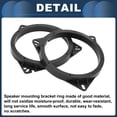 thumbnail image 4 of Anillo espaciador de altavoz Unique Bargains, adaptador de espaciador de altavoz tweeter para Vauxhall Corsa D 2 Pcs, 4 of 7