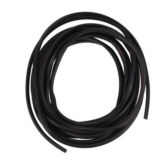 16FT/5M Black Moulding Trim Rubber Strip Car Edge Guard
