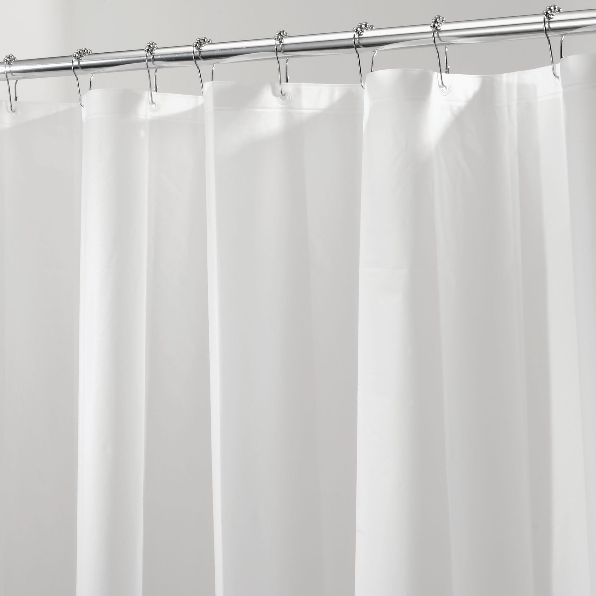 Made of Mould-Free PEVA 183.0 x 183.0 cm Clear InterDesign 3.0 Liner Curtain for Shower 