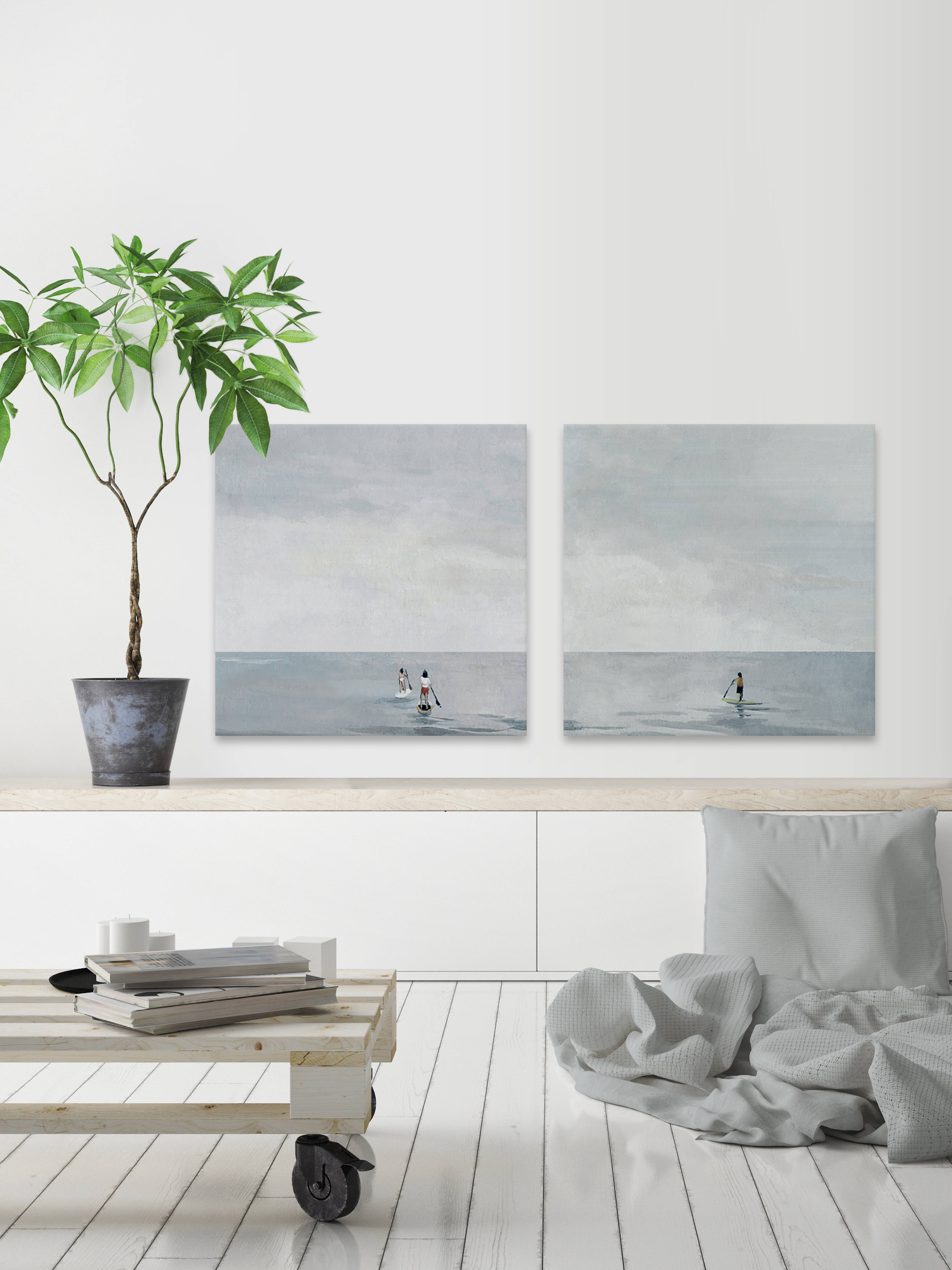 Paddle Boarding Diptych