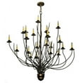 thumbnail image 2 of Meyda Tiffany 123017 54" W Sycamore 22 Light Chandelier - Copper, 2 of 5