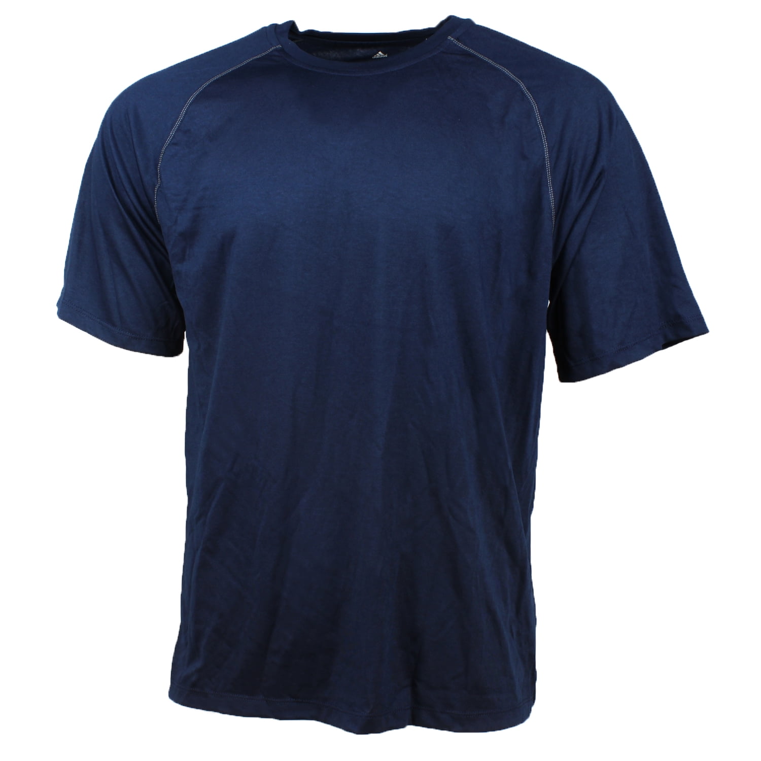 Adidas Mens Short Sleeve Athletic Climalite T-Shirt (Collegiate Navy ...