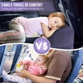 thumbnail image 6 of Arsvita Inflatable Foot Rest for Air Travel, Blow up Car Seat Foot Rest for Kids, Toddler Airplane Bed Seat Extender for Long Flight, Portable Plane Pillow, 6 of 7