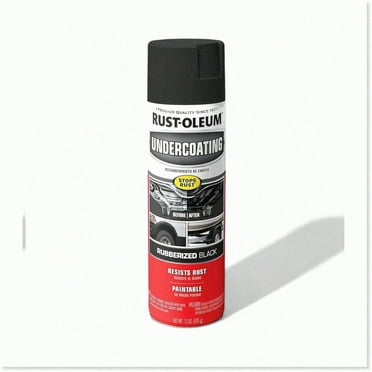 Black Shield Undercoating Spray - 15 oz of Rubberized Protection for Your Vehicle