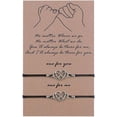 thumbnail image 1 of 2 pulseras Pinky Promise Heart Infinity a distancia a juego para mujeres, adolescentes, niñas, niños, mejor amiga, madre, hija, novio, parejas, novia, regalo de amistad Rojo Verde, 1 of 5