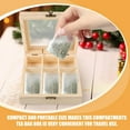 thumbnail image 2 of HLONK2 Pcs Container Tea Bag Storage Box 15.00X15.00X5.00CM Khaki, 2 of 6